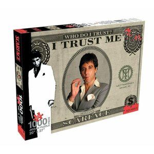 AQUARIUS Scarface Movie Money 1000 Piece Jigsaw Pu